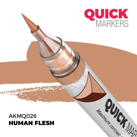 AK Interactive Human Flesh - Quick Marker AKMQ026 AK Interactive Human Flesh - Quick Marker AKMQ026