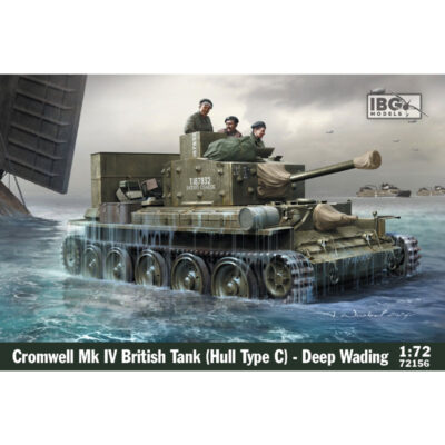 IBG Cromwell Mk IV British Tank (Hull Type C) Deep Wading (1/72) 72156
