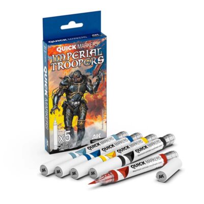AK Interactive Imperial Troopers Quick Markers Set AKMQ104