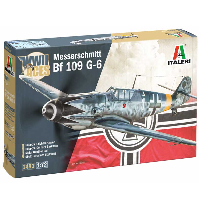 Italeri Bf 109 G-2/G-6 Aces (1/72) 1483