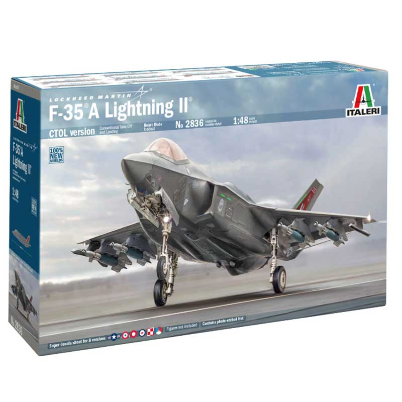 Italeri F-35A Lightning II (Beast Mode) (1/48) 2836