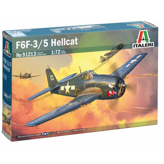 Italeri Grumman Hellcat F6F-3 (1/72) 91213 Italeri Grumman Hellcat F6F-3 (1/72) 91213