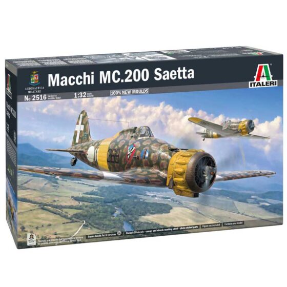 Italeri Macchi MC.200 Saetta (1/32) 2516 Italeri Macchi MC.200 Saetta (1/32) 2516