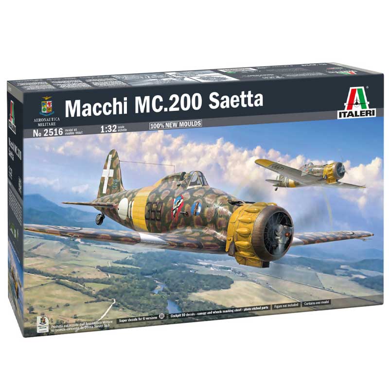 Italeri Macchi MC.200 Saetta (1/32) 2516