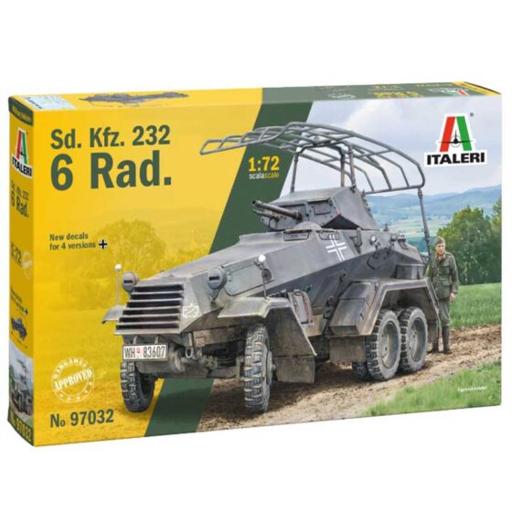 Italeri Sd.Kfz. 232 6 Rad (1/72) 97032 Italeri Sd.Kfz. 232 6 Rad (1/72) 97032
