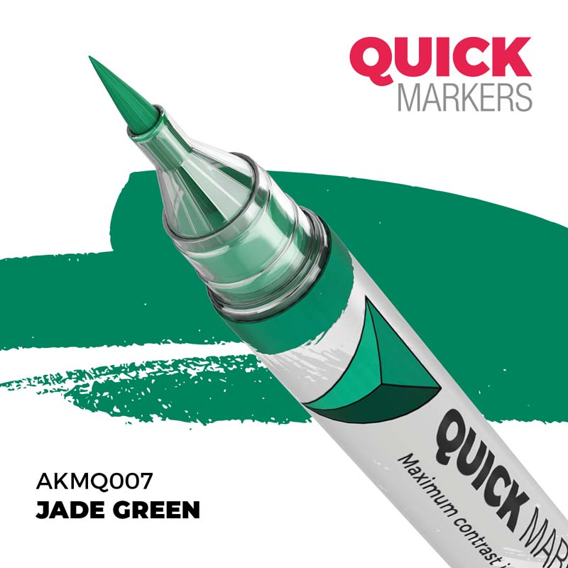 AK Interactive Jade Green - Quick Marker AKMQ007
