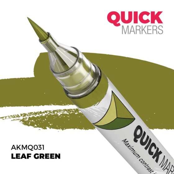 AK Interactive Leaf Green - Quick Marker AKMQ031 AK Interactive Leaf Green - Quick Marker AKMQ031
