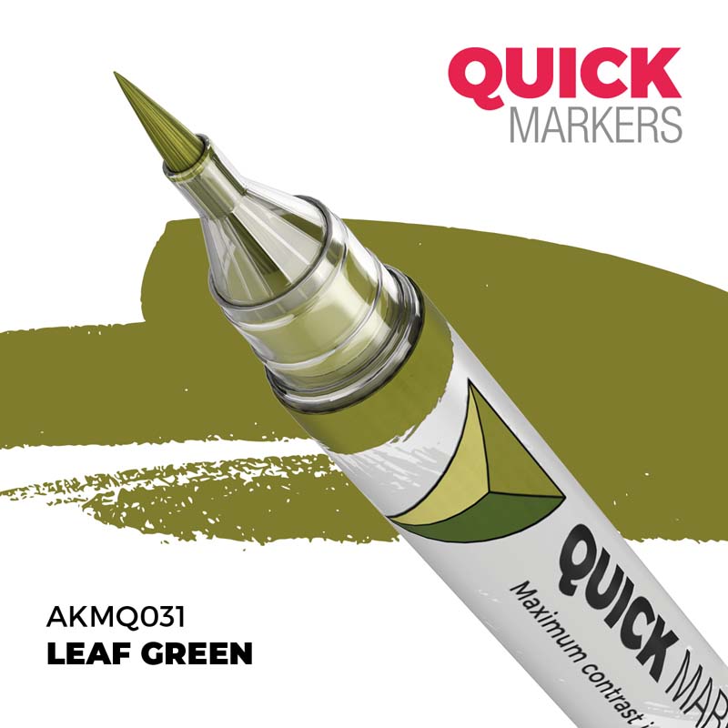 AK Interactive Leaf Green - Quick Marker AKMQ031