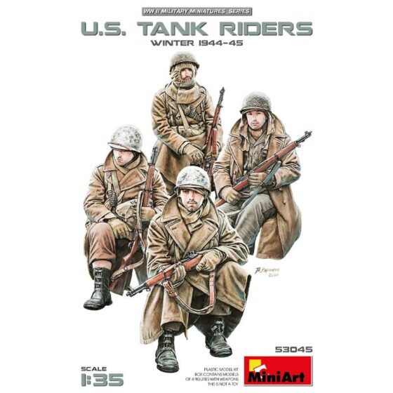 Miniart US Tank Riders Winter 1944-45 (1/35) 53045 Miniart US Tank Riders Winter 1944-45 (1/35) 53045