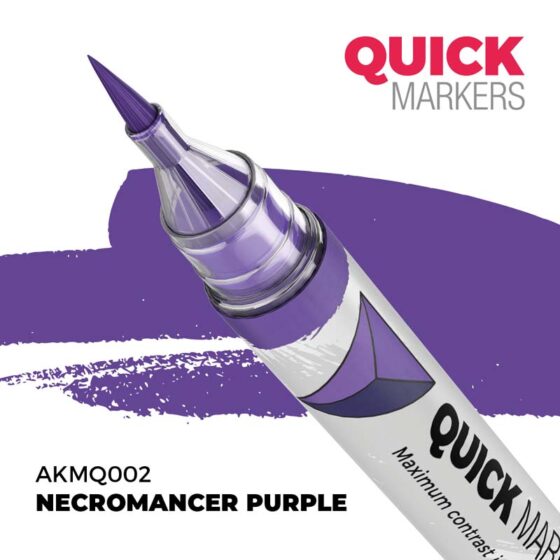 AK Interactive Necromancer Purple - Quick Marker AKMQ002 AK Interactive Necromancer Purple - Quick Marker AKMQ002