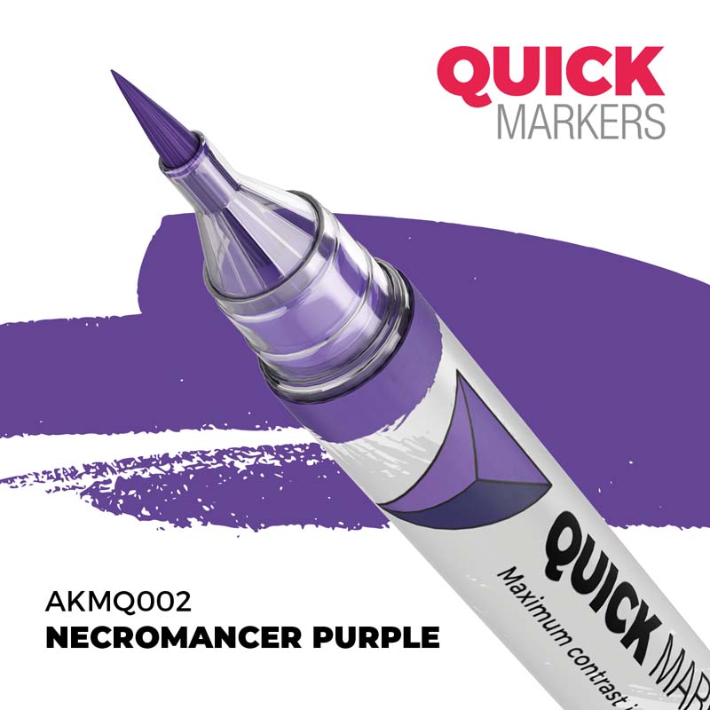 AK Interactive Necromancer Purple - Quick Marker AKMQ002