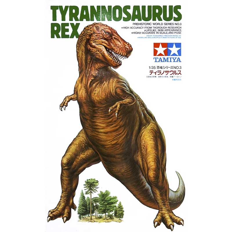 Tamiya Tyrannosaurus Rex Prehistoric World Series No.3 (1/35) 60203 *Damaged Box*