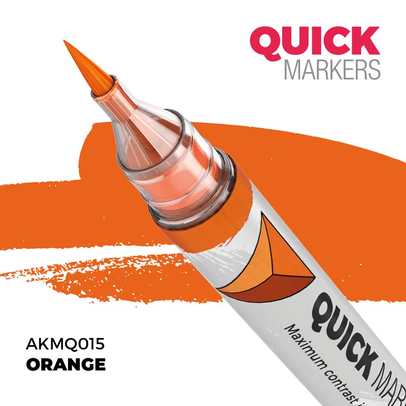 AK Interactive Orange - Quick Marker AKMQ015