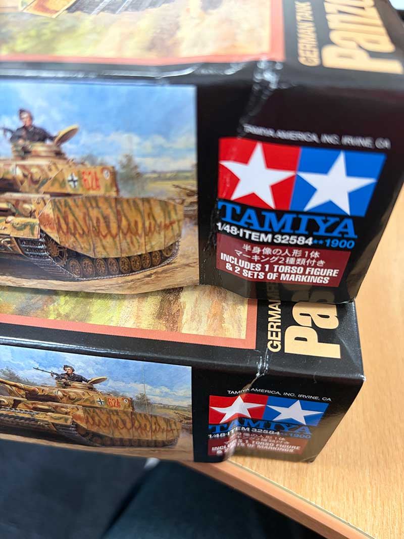 Tamiya Panzer IV Ausf. H Late (1/48) 32584 *Damaged Box*