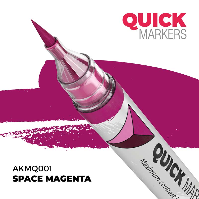 AK Interactive Space Magenta - Quick Marker AKMQ001