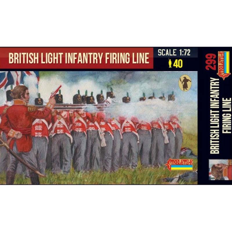 Strelets-R British Light Infantry Firing Line (40 Pcs) (1/72) 299
