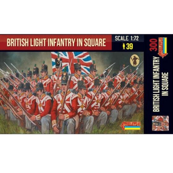 Strelets-R British Light Infantry In Square (39 Pcs) (1/72) Strelets-R British Light Infantry In Square (39 Pcs) (1/72)