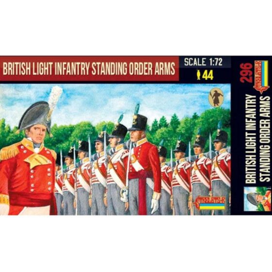 Strelets-R British Light Inf. Standing Order Arms (44 Pcs) (1/72) 296 Strelets-R British Light Inf. Standing Order Arms (44 Pcs) (1/72) 296