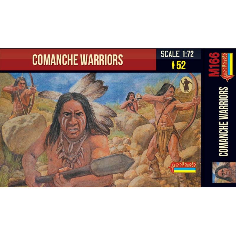 Strelets-R Comanche Warriors (52 Pcs) (1/72) M166