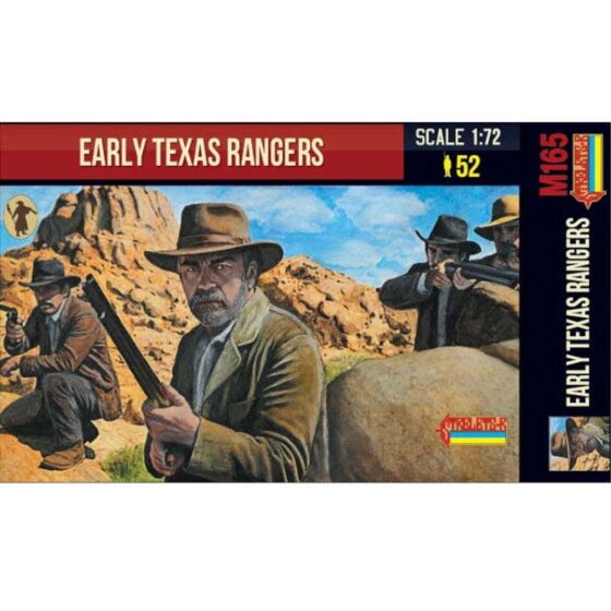 Strelets-R Early Texas Rangers (52 Pcs) (1/72) M165 Strelets-R Early Texas Rangers (52 Pcs) (1/72) M165