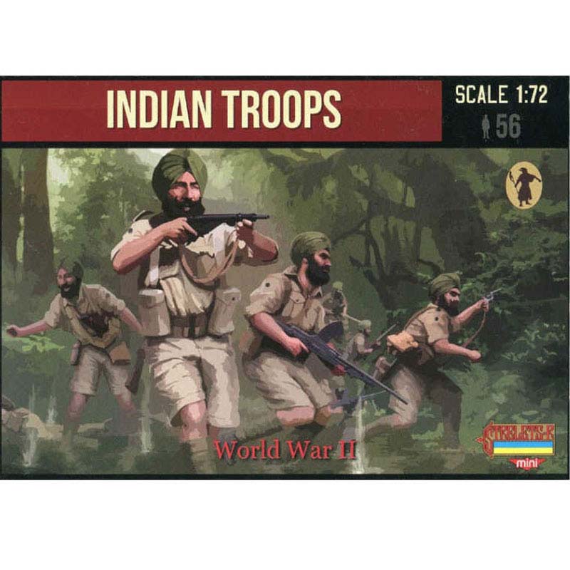 Strelets-R Indian Troops (56 Pcs) (1/72) M119