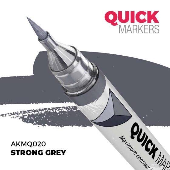 AK Interactive Strong Grey - Quick Marker AKMQ020 AK Interactive Strong Grey - Quick Marker AKMQ020