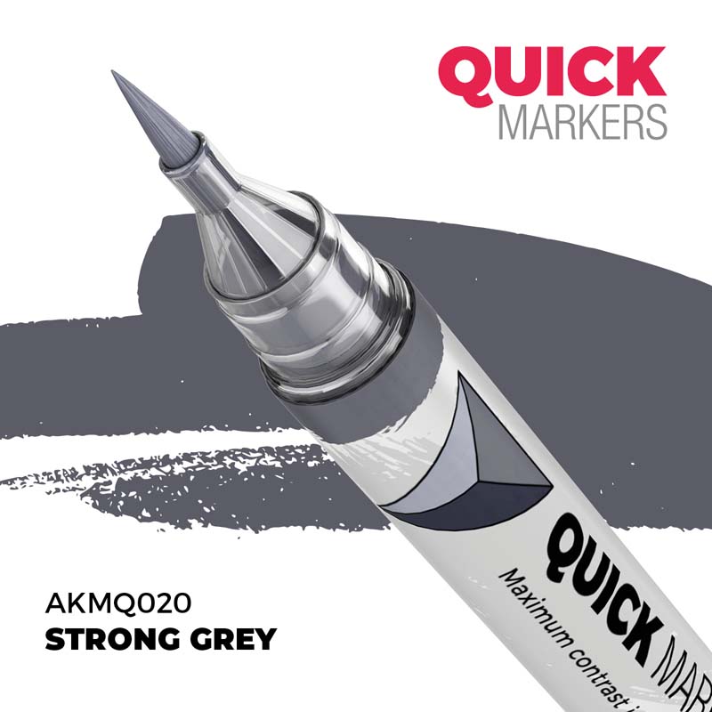 AK Interactive Strong Grey - Quick Marker AKMQ020
