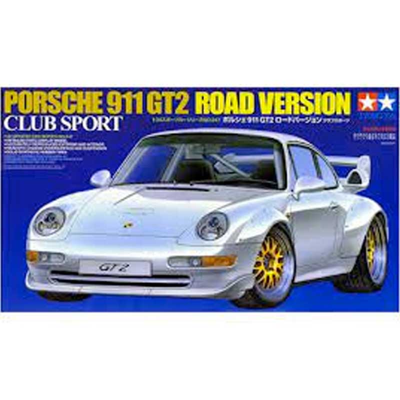 Tamiya Porsche 911 GT2 Road Version Club Sport (1/24) 24247 *Damaged Box* Tamiya Porsche 911 GT2 Road Version Club Sport (1/24) 24247 *Damaged Box*