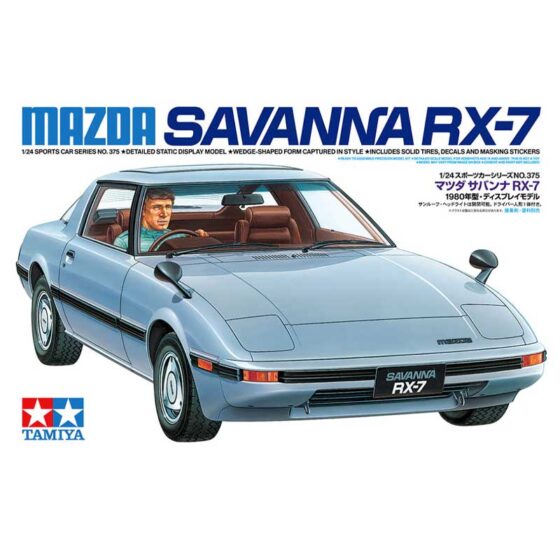 Tamiya Mazda Savanna Rx-7 (1/24) 24375 Tamiya Mazda Savanna Rx-7 (1/24) 24375