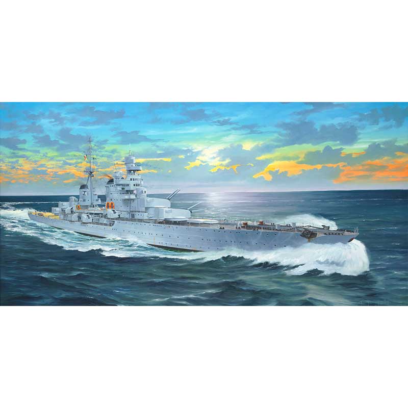 Trumpeter Italian Navy Heavy Cruiser Pola (1/350) 05381