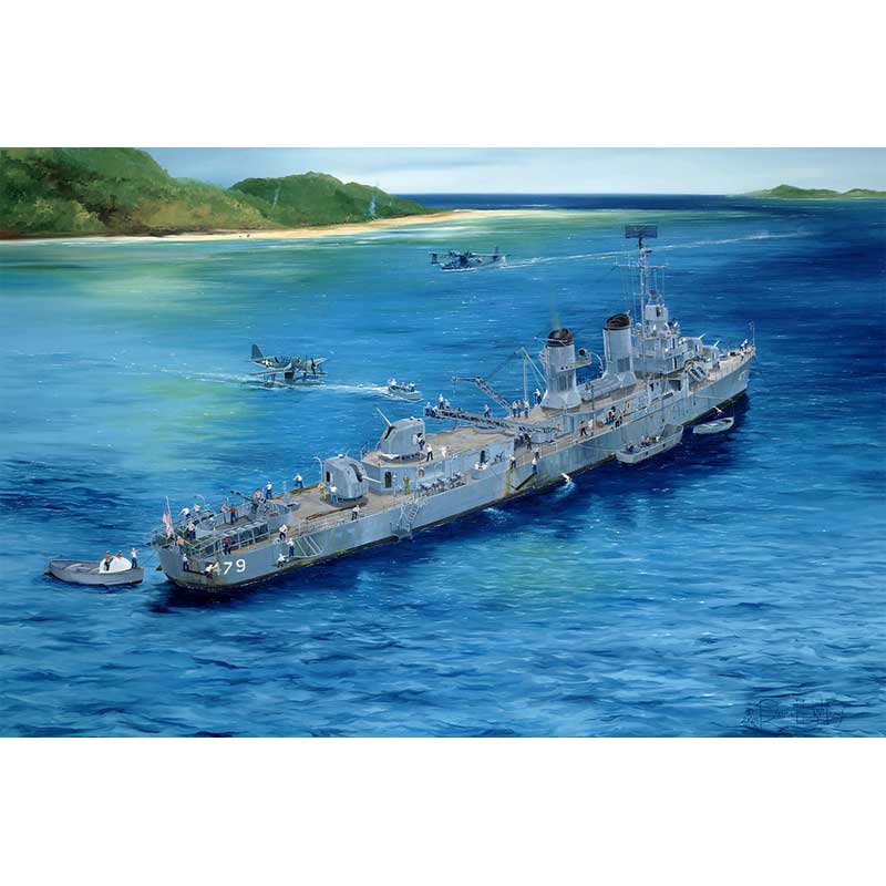 Trumpeter US Navy USS Stevens DD-479 Fletcher Class (1/200) 03722