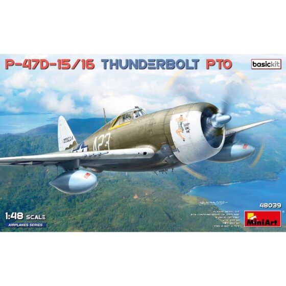 Miniart P-47D-15RA Thunderbolt Basic Kit (1/48) 48039 Miniart P-47D-15RA Thunderbolt Basic Kit (1/48) 48039