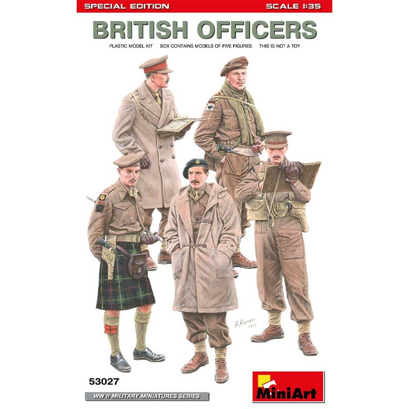 Miniart British Officers Special Edition (1/35) 53027