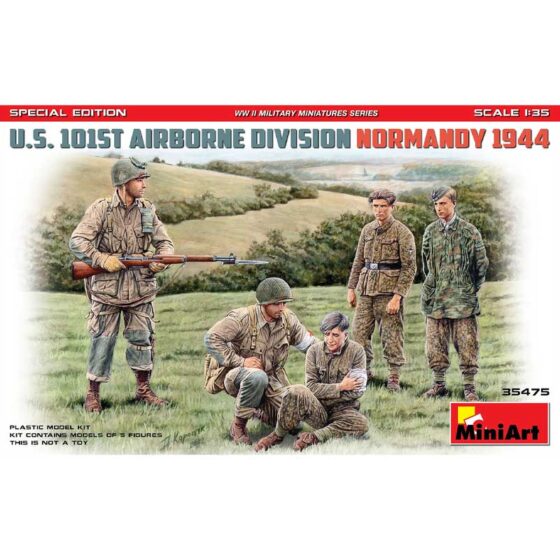 Miniart 101st Airborne Division Normandy '44 Special Edition (1/35) 35475 Miniart 101st Airborne Division Normandy '44 Special Edition (1/35) 35475