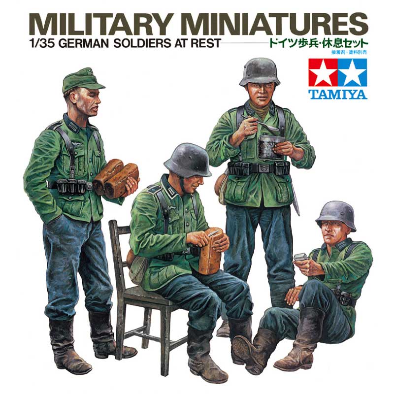 Tamiya German Soldiers At Rest (1/35) 35129