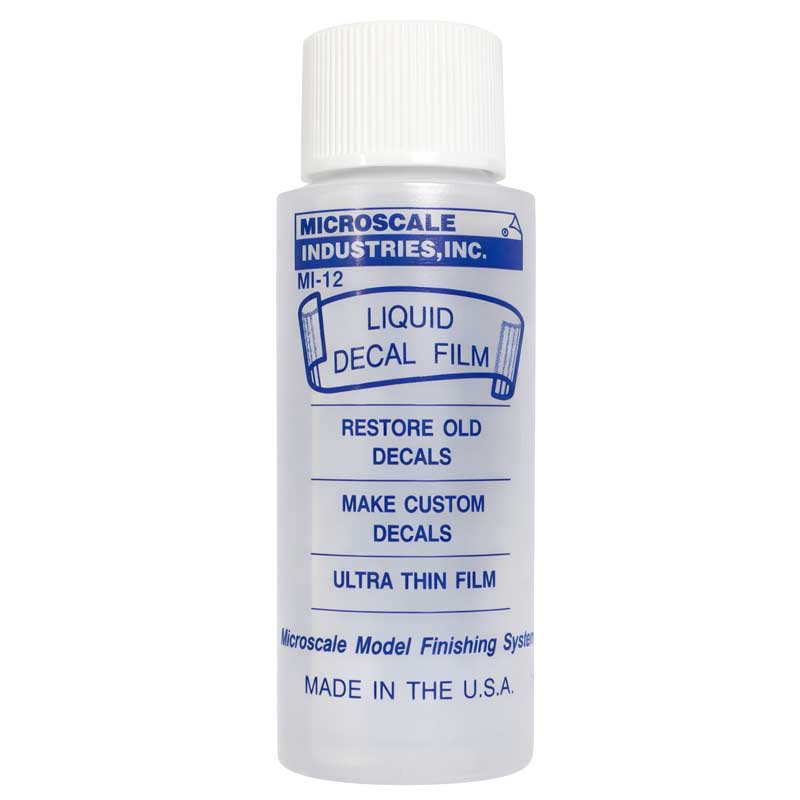 Microscale Liquid Decal Film (28ml) Revives Old Decals Microscale Liquid Decal Film (28ml) Revives Old Decals
