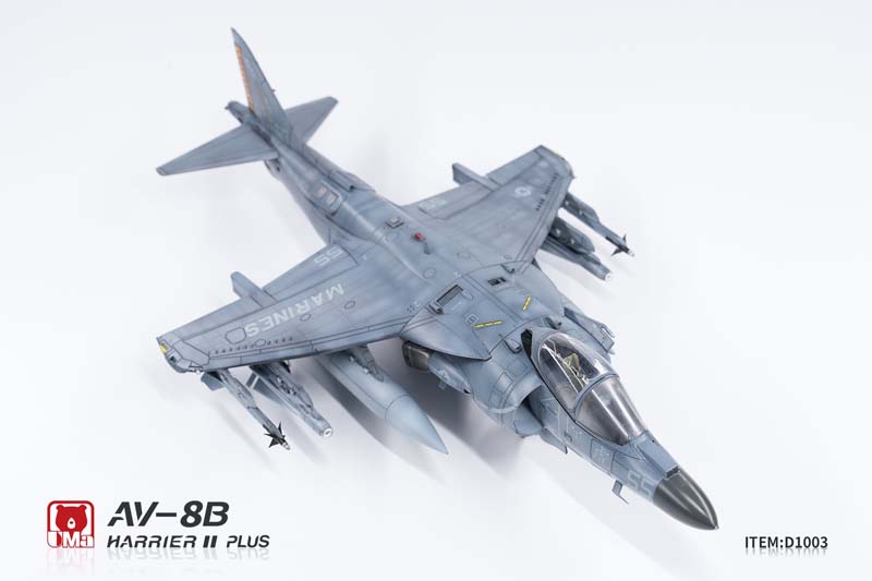 UMa Model AV-8B Harrier II PLUS VMA-542 "Tigers" Squadron (1/48) D1003