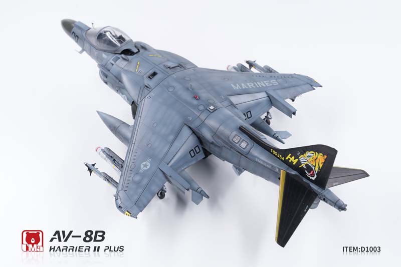 UMa Model AV-8B Harrier II PLUS VMA-542 "Tigers" Squadron (1/48) D1003