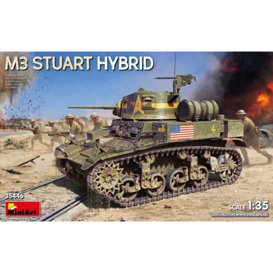 Miniart M3 Stuart Hybrid (1/35) 35446 Miniart M3 Stuart Hybrid (1/35) 35446