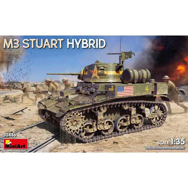 Miniart M3 Stuart Hybrid (1/35) 35446