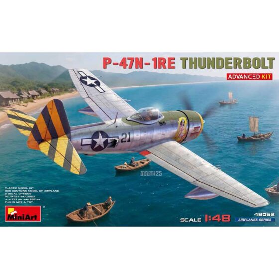 Miniart P-47N-1RE Thunderbolt Advanced Kit (1/48) 48062 Miniart P-47N-1RE Thunderbolt Advanced Kit (1/48) 48062