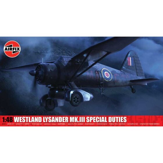 Airfix Westland Lysander Mk.III Special Duties (1/48) A07117 Airfix Westland Lysander Mk.III Special Duties (1/48) A07117