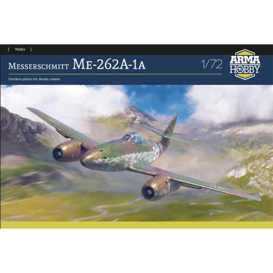 Arma Hobby Messerschmitt Me 262 A-1A “Schwalbe” (1/72) 70083 Arma Hobby Messerschmitt Me 262 A-1A “Schwalbe” (1/72) 70083