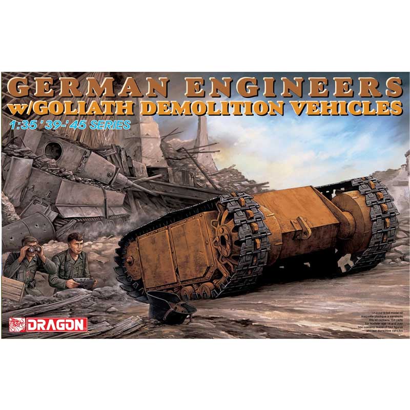 Dragon German Engineers With Goliath Demolition Vehicle (1/35) 6103