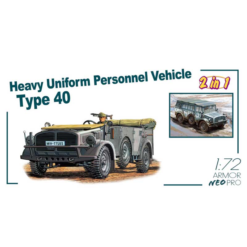 Dragon Heavy Uniform Personnel Vehicle Type 40 (1/72) 7379