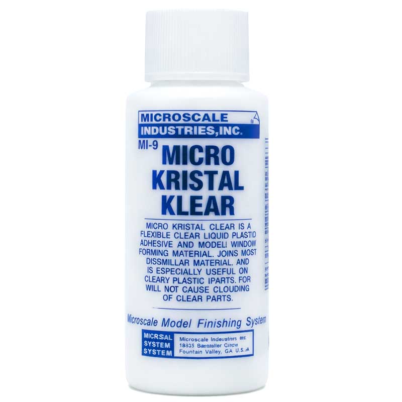 Microscale Kristal Klear (28ml) Clear Parts Adhesive Microscale Kristal Klear (28ml) Clear Parts Adhesive