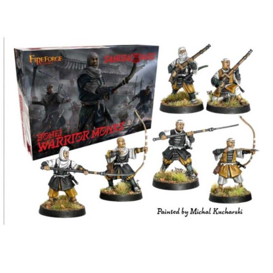 Fireforge Games Monk Warriors (28mm) SWWM01-BS Fireforge Games Monk Warriors (28mm) SWWM01-BS
