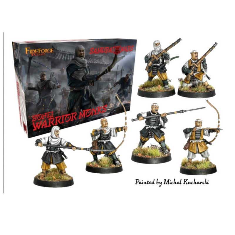 Fireforge Games Monk Warriors (28mm) SWWM01-BS