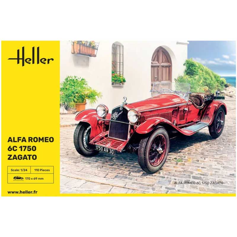 Heller Alfa Romeo 6C 1750 Zagato (1/24) 80715