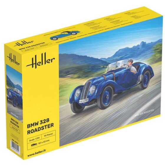 Heller BMW 328 Roadster (1/24) 80701 Heller BMW 328 Roadster (1/24) 80701